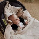Nyári Muszlin Kocsitakaró / Pólya / Grey