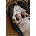 Nyári Muszlin Kocsitakaró / Pólya / Sand