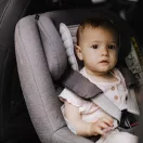 Sleepee izzadásgátló betét gyerekülésbe és baba hordozóba grey (szürke) színben, légáteresztő hálós bababetét autóba