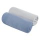 Sleepee puha pamut muszlin baba textil pelenka 2 pack / Grey-petrol