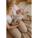 Sleepee puha pamut muszlin baba textil pelenka 2 pack / Grey-petrol