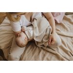 Sleepee puha pamut muszlin baba textil pelenka 2 pack / Grey-petrol