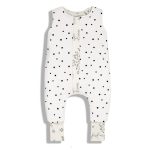 Kifordítható Tipegő Hálózsák (XS) 2.5 TOG / Bloom-Black Dots