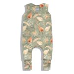 Kifordítható Tipegő Hálózsák (XS) 2.5 TOG / Bohemian Green - Bohemian Botanic