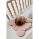 Sleepee muszlin Teddy babapárna sand (bézs) színben, maci formájú puha és légáteresztő pamut babapárna