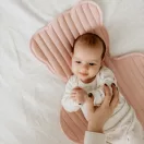 Sleepee hordozható baba pelenkázó lap Rose (rózsaszín) színben, összehajtható vízlepergető utazó alátét babáknak