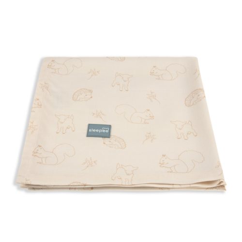 Bamboo 3in1 Pelenka / Vintage Animals Cream