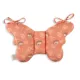 Sleepee Butterfly anti-shock pillangó babapárna Amaranth (narancssárga, állatkás) mintával, rázkódás elleni fejtámasztó babapárna babakocsiba és autósülésbe
