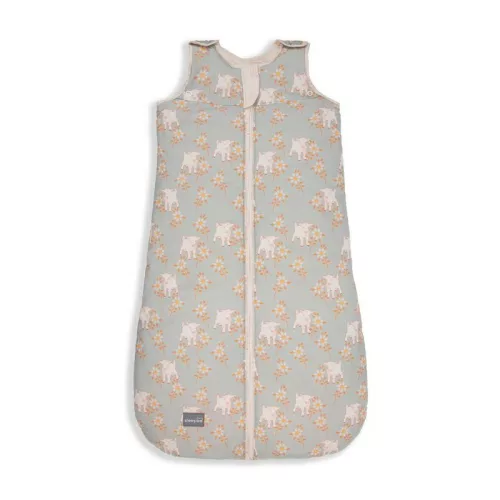 Sleepee Grow Up állítható baba hálózsák 0-24 hó, bélelt pamut, kék bárányos (Sky Blue) minta (2.5 TOG)