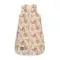 Sleepee NewBorn újszülött hálózsák 0-4 hó, bélelt pamut, bézs állatkás (Vintage Animals Almond) minta (2.5 TOG)