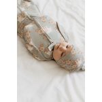 First Step Újszülött Pólya / Vintage Animals Sky Blue