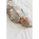 Sleepee First Step újszülött baba pólya, puha pamut anyagból, égszínkék (Sky Blue) színben (0.5 TOG)