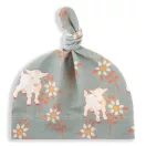 Sleepee Second Step baba pólya, puha pamut anyagból, kék állatkás (Sky Blue) mintával (0.5 TOG)