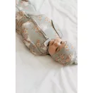 Sleepee Second Step baba pólya, puha pamut anyagból, kék állatkás (Sky Blue) mintával (0.5 TOG)