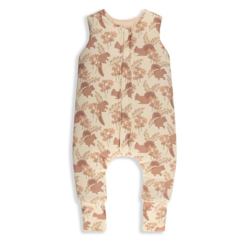 Kifordítható Tipegő Hálózsák (XS) 2.5 TOG / Vintage Animals Almond