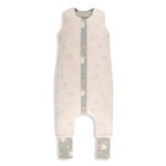 Kifordítható tipegő baba hálózsák 2.5 TOG S méret / Vintage Animals Sky Blue - Cream