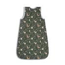 Sleepee NewBorn újszülött baba hálózsák 0-4 hó, bélelt pamut, sötétzöld erdei (Green Forest) minta (2.5 TOG)