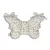 Sleepee Butterfly anti-shock pillangó babapárna Ivory Forest (bézs, erdei mintás) grafikával, rázkódás elleni fejtámasztó babapárna babakocsiba és autósülésbe