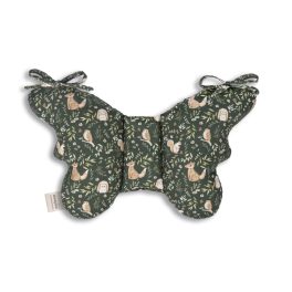 Sleepee Butterfly puha ergonomikus pillangó párna babáknak / Green forest