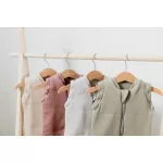 Sleepee 2in1 baba pólya és hálózsák 3-6 hó, bélelt pamut, szürke (Grey) színben (2.5 TOG)