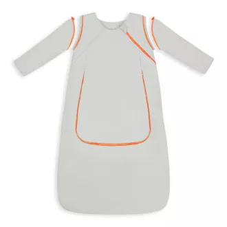 Sleepee téli baba hálózsák levehető ujjakkal, bélelt pamut, szürke (Grey) színben (2.5 TOG)