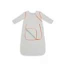 Sleepee téli baba hálózsák levehető ujjakkal, bélelt pamut, szürke (Grey) színben (2.5 TOG)