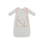 Sleepee téli baba hálózsák levehető ujjakkal, bélelt pamut, szürke (Grey) színben (2.5 TOG)