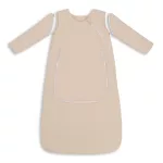 Sleepee téli baba hálózsák levehető ujjakkal, bélelt pamut, bézs homok (Sand) színben (2.5 TOG)