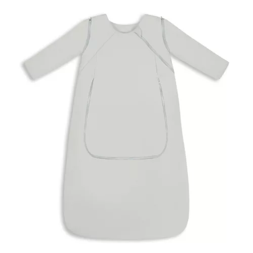 Sleepee téli baba hálózsák levehető ujjakkal, bélelt pamut, szürke (Grey) színben (2.5 TOG)