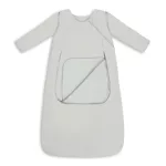 Sleepee téli baba hálózsák levehető ujjakkal, bélelt pamut, szürke (Grey) színben (2.5 TOG)