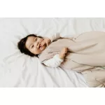 Sleepee téli baba hálózsák levehető ujjakkal, bélelt pamut, szürke (Grey) színben (2.5 TOG)