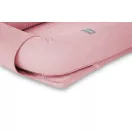 Sleepee 4 az 1-ben moduláris újszülött babafészek rózsaszín (Pink) színben, variálható és elemekre szedhető kialakítással a biztonságos alváshoz