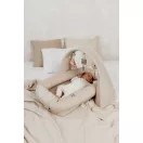 Sleepee 4 az 1-ben moduláris újszülött babafészek rózsaszín (Pink) színben, variálható és elemekre szedhető kialakítással a biztonságos alváshoz