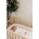 Sleepee moduláris újszülött babafészek szürke (Grey) színben, variálható és kiegészítőkkel bővíthető kialakítással a biztonságos alváshoz