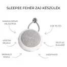 Sleepee hordozható alvássegítő fehér zaj készülék újszülötteknek, altatást segítő eszköz babafészekhez vagy babakocsihoz