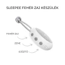 Sleepee hordozható alvássegítő fehér zaj készülék újszülötteknek, altatást segítő eszköz babafészekhez vagy babakocsihoz