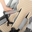Sleepee izzadásgátló betét gyerekülésbe és babakocsiba 2+ grey (szürke) színben, lélegző bababetét nagyobb gyerekülésbe