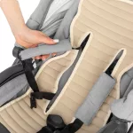 Sleepee izzadásgátló betét gyerekülésbe és babakocsiba 2+ ocean green (zöld) színben, lélegző bababetét nagyobb gyerekülésbe