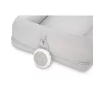 Sleepee 3 az 1-ben moduláris újszülött babafészek szürke (Grey) színben, variálható kialakítással és fehér zaj készülékkel a biztonságos alváshoz
