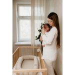 Sleepee 3‑in-1 moduláris baba babafészek hangmodullal újszülötteknek / pink