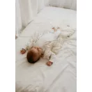 Sleepee Grow Up állítható baba hálózsák 0-24 hó, bélelt pamut, bézs leveles (Bamboo) minta (2.5 TOG)