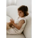 Sleepee pamut tipegő hálózsák lábbal 1-2 év (S méret), gyönyörű, virágos mintával (2.5 TOG)