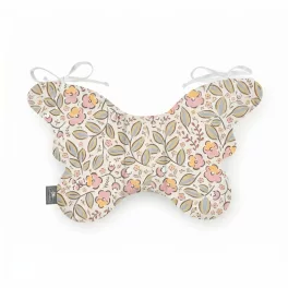 Sleepee Butterfly anti-shock pillangó babapárna Blossom, színes virágmintával, rázkódás elleni fejtámasztó babapárna babakocsiba és autósülésbe