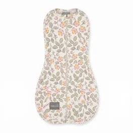 Sleepee First Step újszülött baba pólya, puha pamut anyagból, Blossom, színes virágmintával (0.5 TOG)