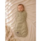 Sleepee Second Step baba pólya, puha pamut anyagból, zöld leveles (Meadow) mintával (0.5 TOG)