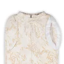 Sleepee Second Step baba pólya, puha pamut anyagból, bézs, leveles (Bamboo) mintával (0.5 TOG)