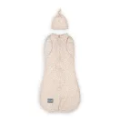 Sleepee Second Step baba pólya, puha pamut anyagból, Blossom, színes virágmintával (0.5 TOG)