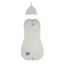 Sleepee First Step újszülött baba pólya, puha pamut anyagból, bézs (Beige) színben (0.5 TOG)