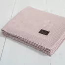 Sleepee Bamboo Touch vastag kötött bambusz babatakaró rózsaszín (Pink) színben, extra puha és meleg hőszabályozó takaró újszülötteknek