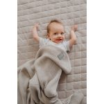 Bamboo Touch Vastag Kötött Takaró / Grey